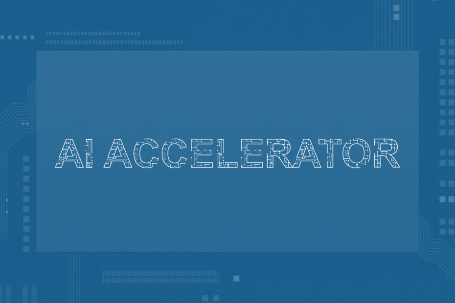 AngelEye presents the Artificial Intelligence Accelerator AI ACCELERATOR Logo Quadrato 4