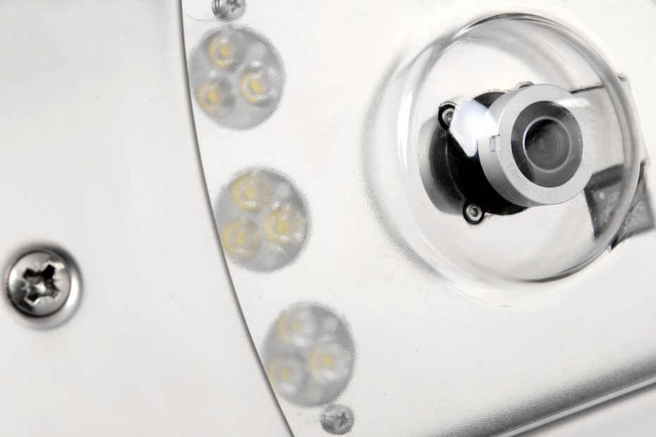 Videocamera subacquea AngelEye con sistema di illuminazione a LED integrato: innovazione brevettata AngelEyeLedDetail