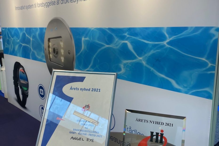 AngelEye wins "Best Product 2021" award at Danish sports facilities exhibition Denmark exhibition 1 1