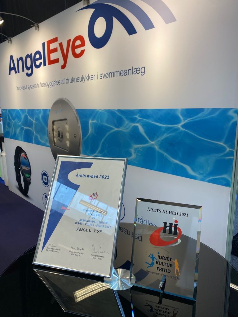 AngelEye wins "Best Product 2021" award at Danish sports facilities exhibition Denmark exhibition 1 5