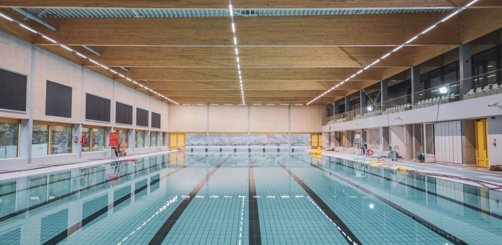 Nueva instalación de natación en Aalst, Bélgica: seguridad acuática de la firma AngelEye IMG 2 3