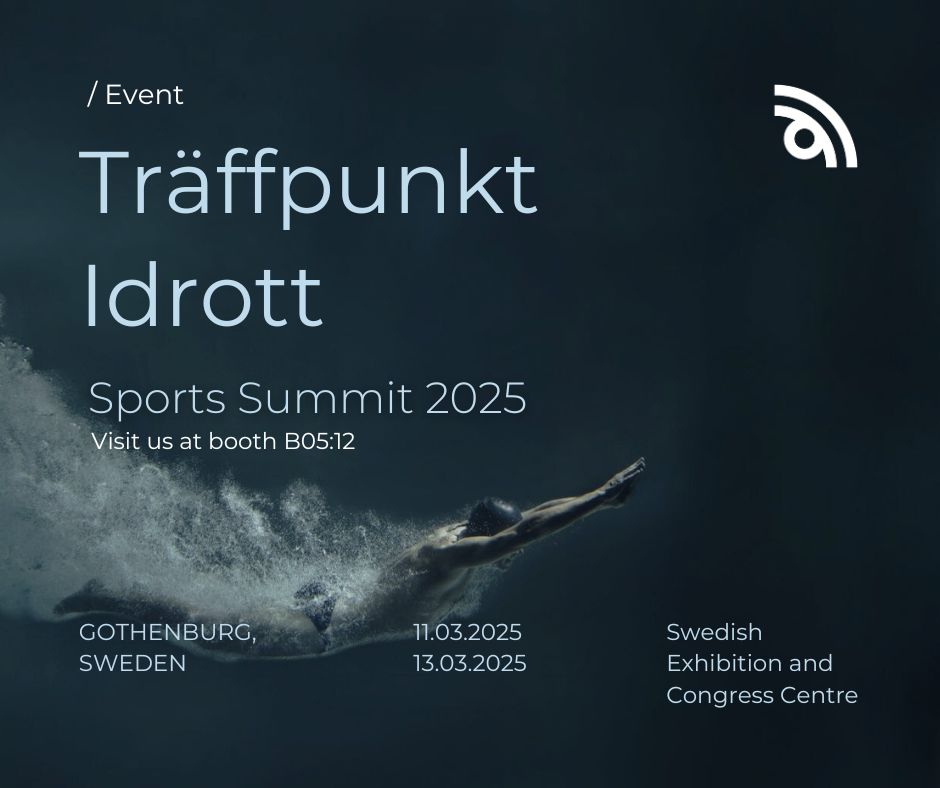 AngelEye at Träffpunkt Idrott / Sports Summit 2025: Advancing Pool Safety Visit us at booth B0512 1